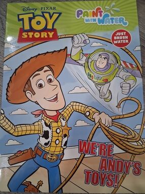 New Disney Toy Story Paint With Water Book